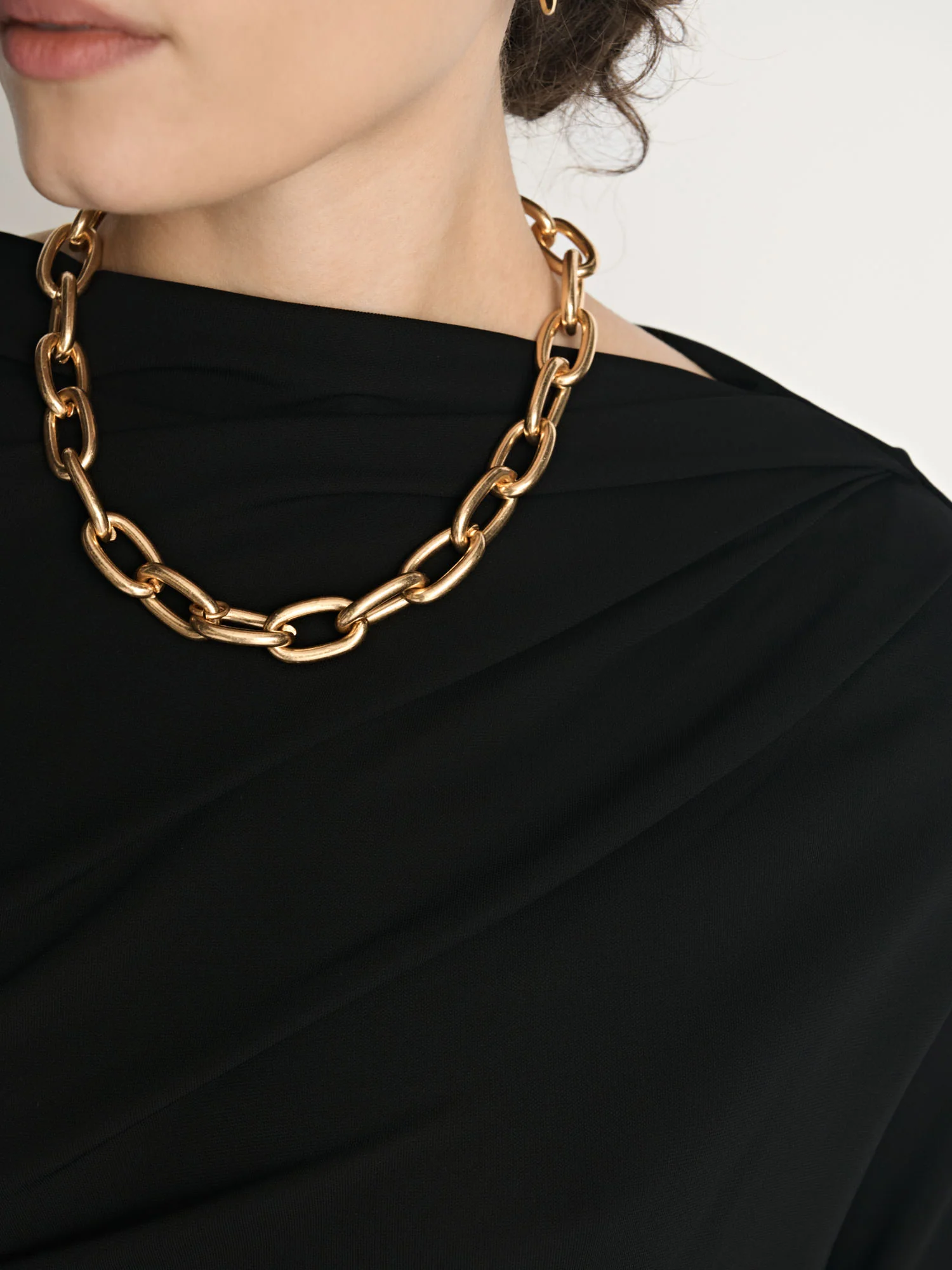 Asymmetric Draped Neck Top - Image 7