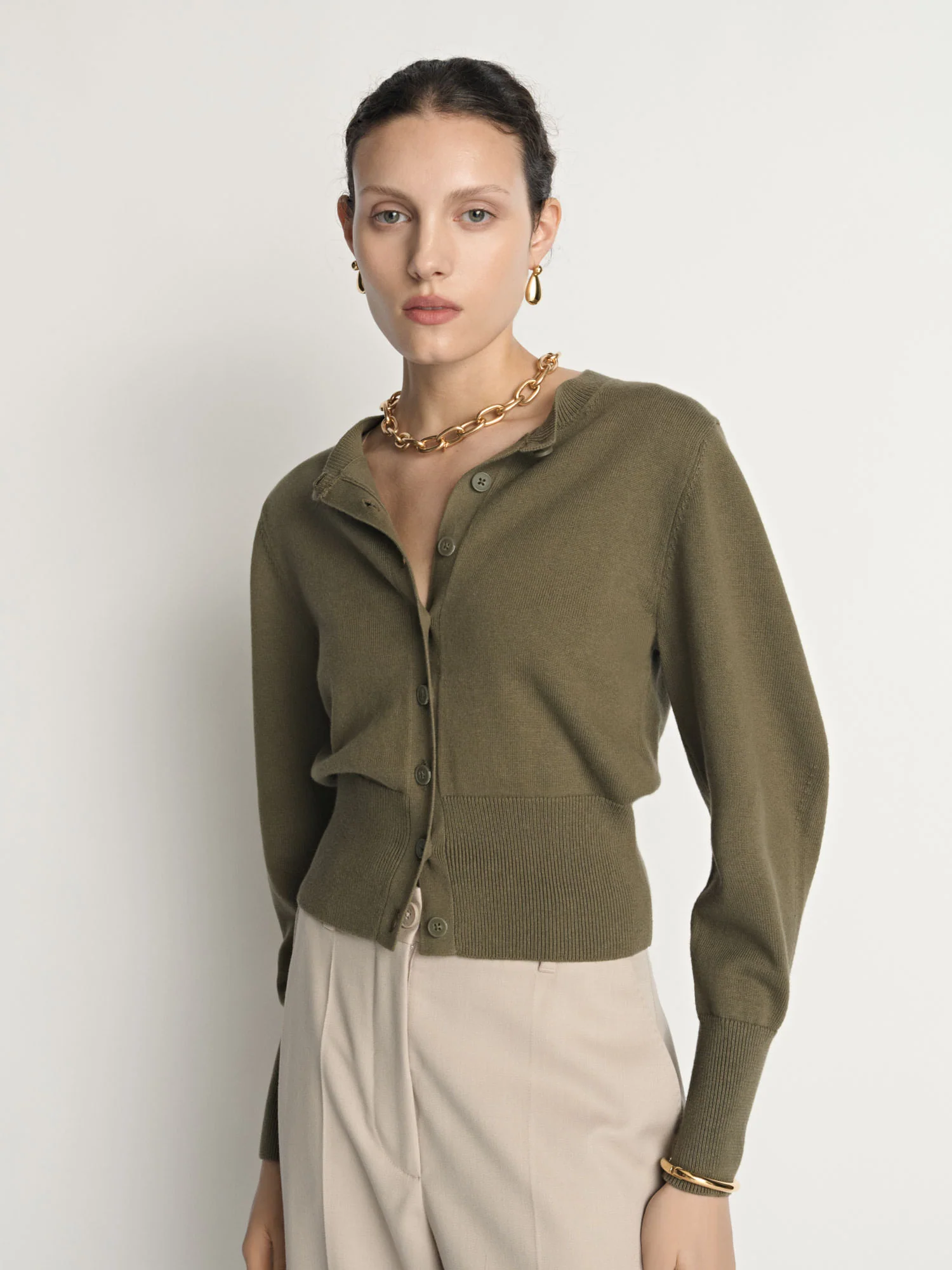Cotton Cashmere Cardigan