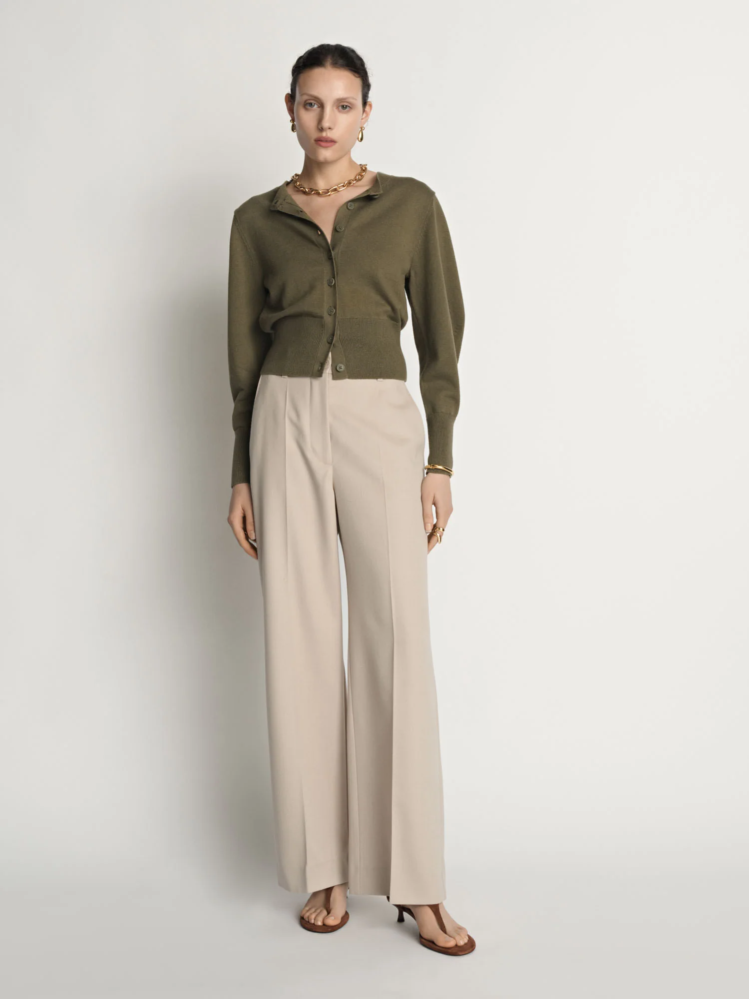 Cotton Cashmere Cardigan - Image 2