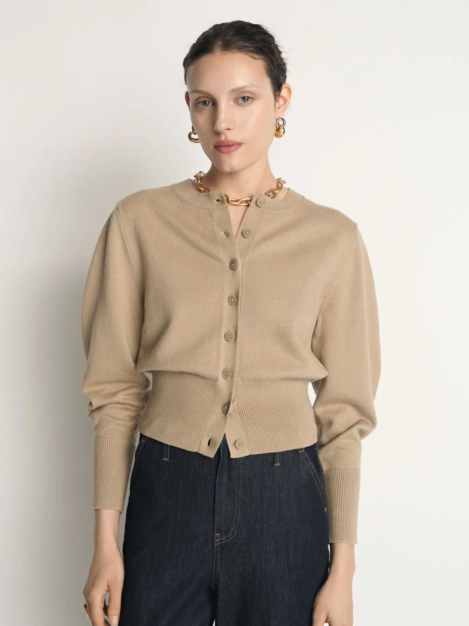 Cotton Cashmere Cardigan