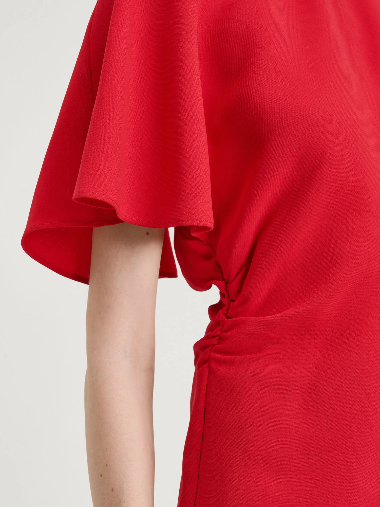 Double Weave Flounce Sleeve Top - Image 4