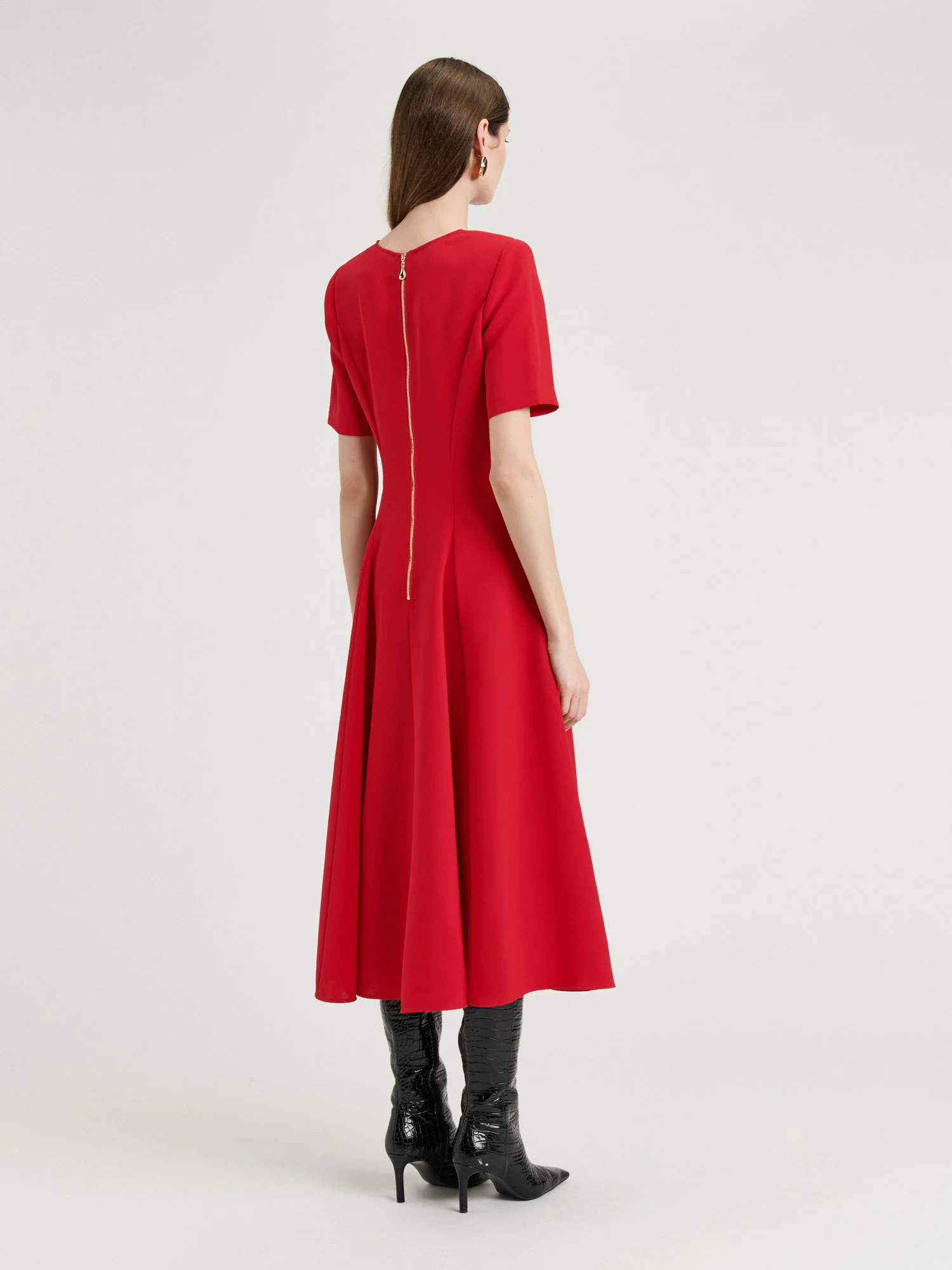 Double Weave Midi Dress - Image 3