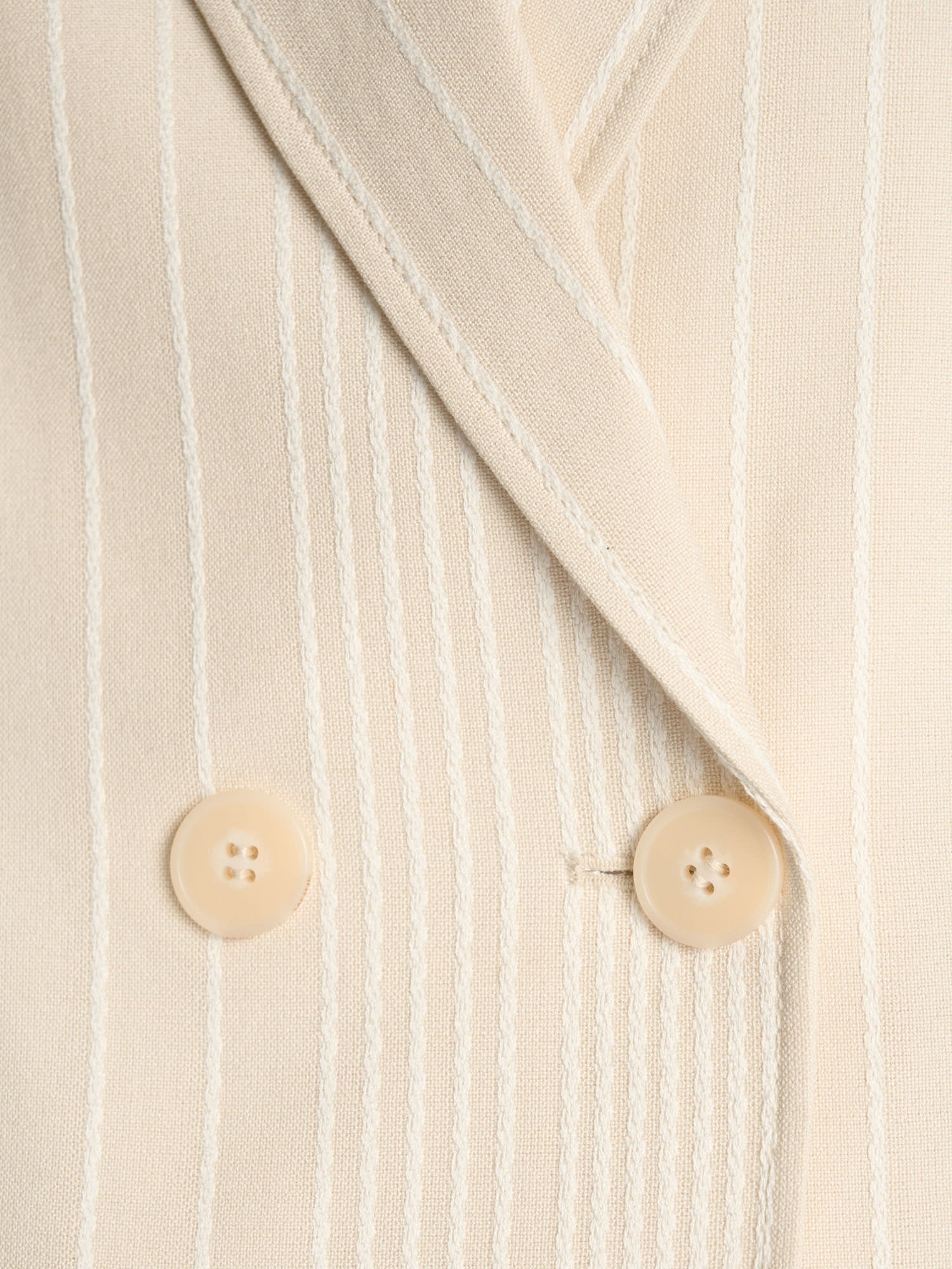 Embroidered Stripe Cropped Blazer - Image 5