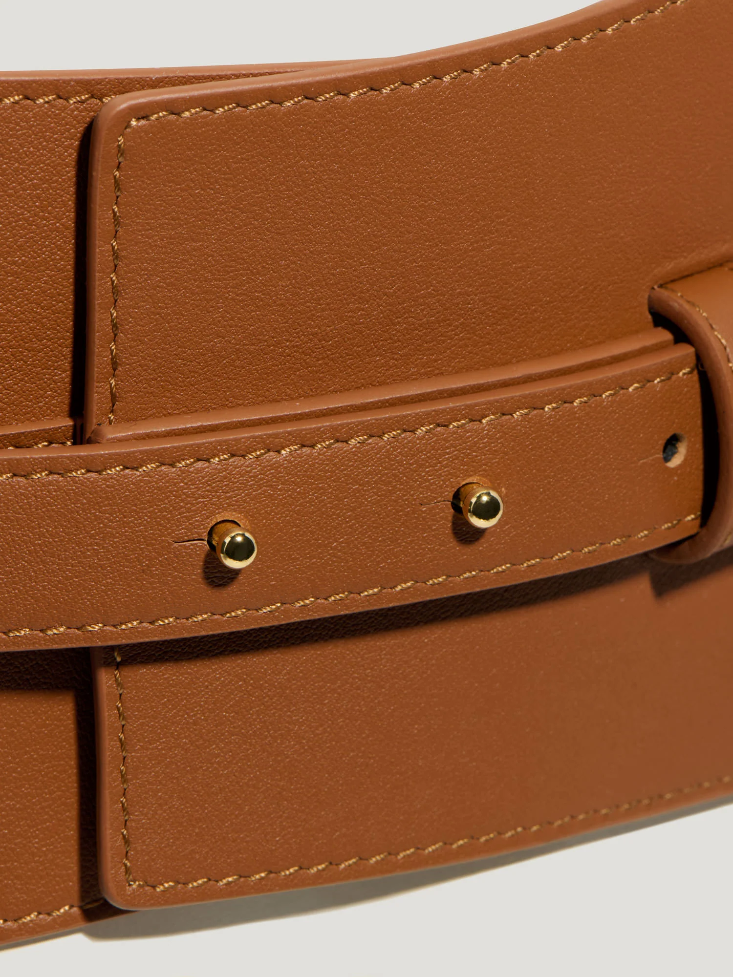Leather Waist Cincher Belt - Image 3
