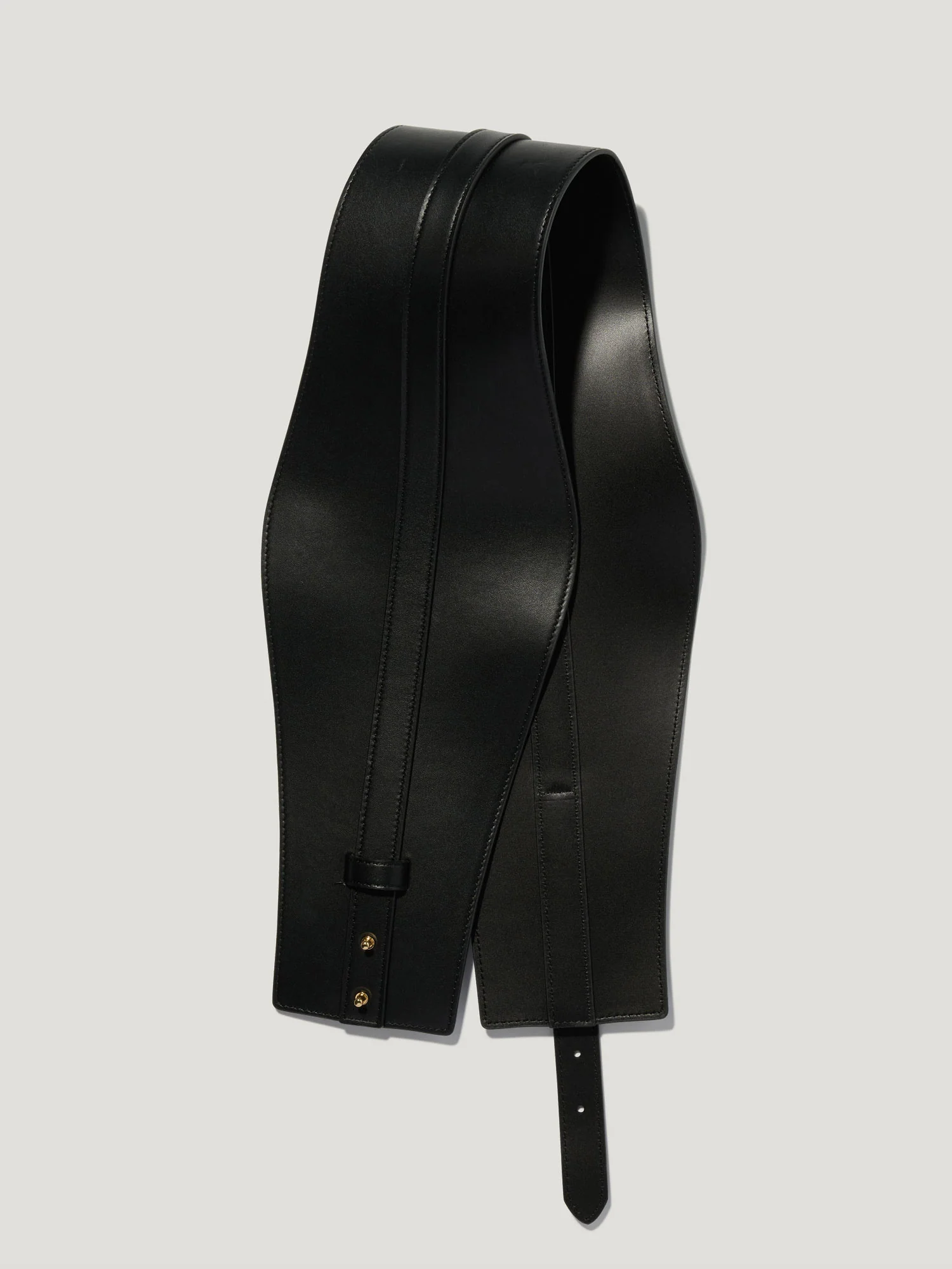 Leather Waist Cincher Belt - Image 5