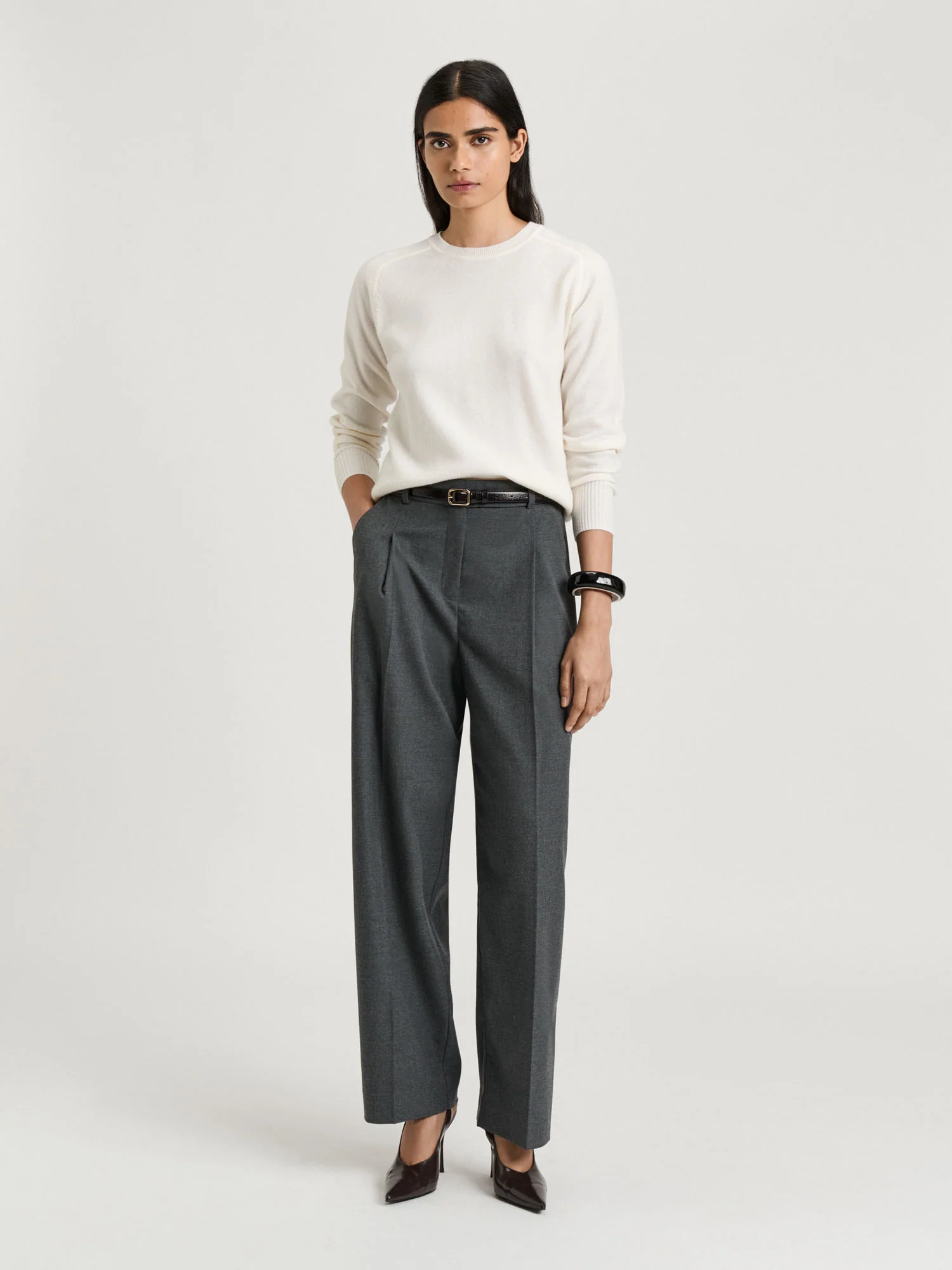 Merino Crew Neck Sweater - Image 2