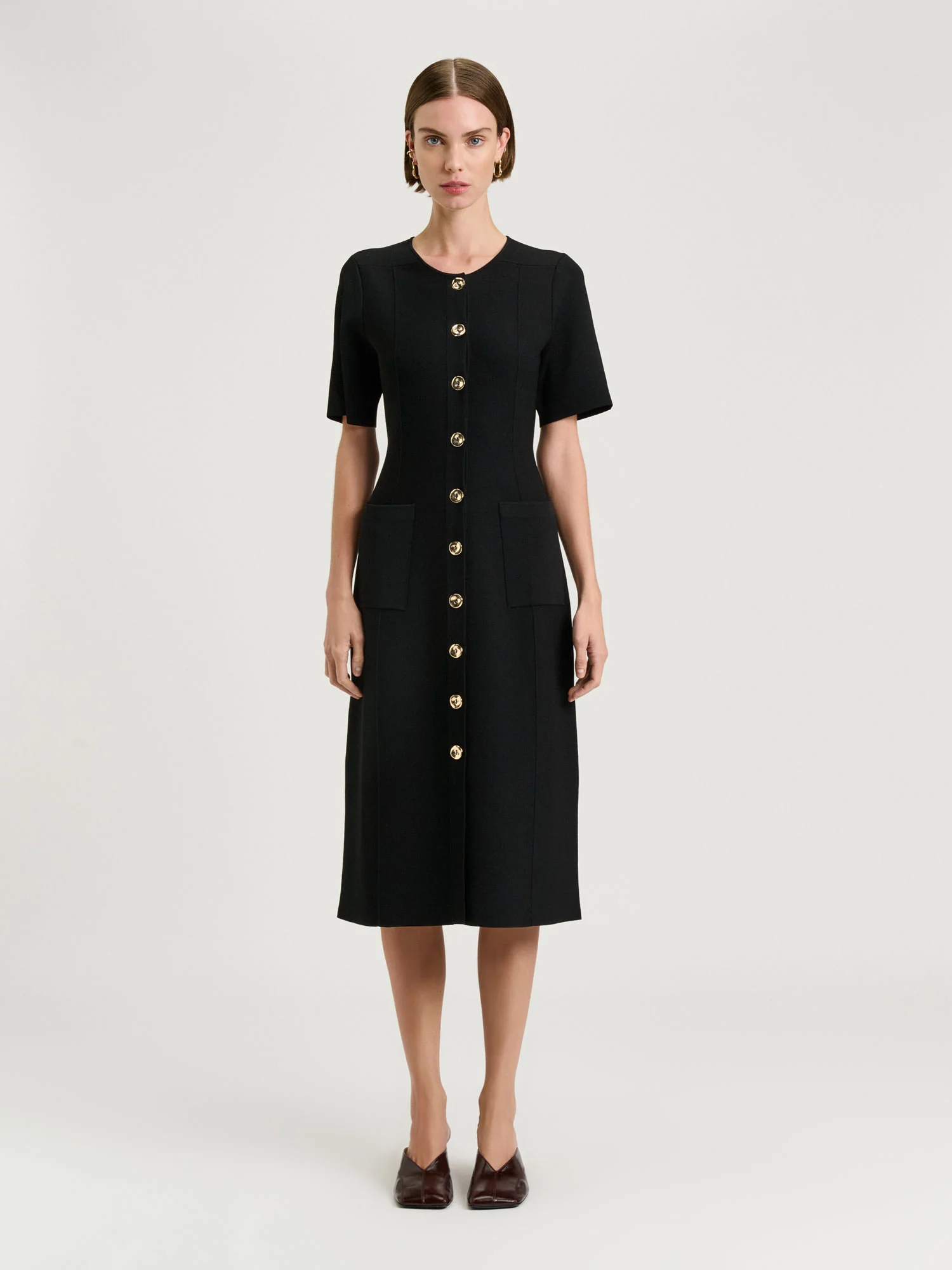 Milano Button Through Dress