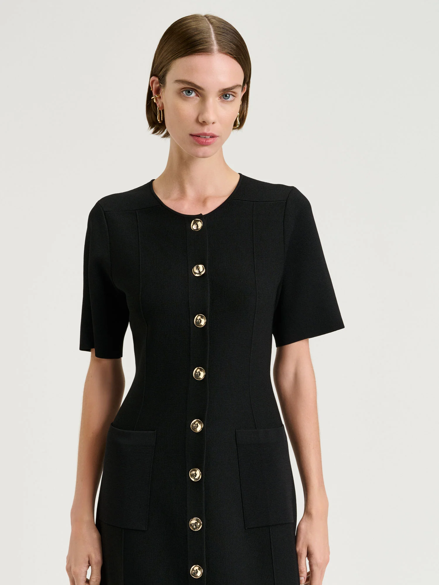 Milano Button Through Dress - Image 2