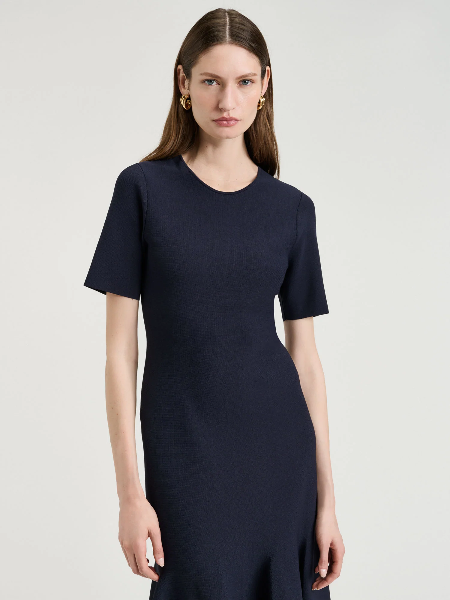 Milano Fluted Midi Dress - Image 2