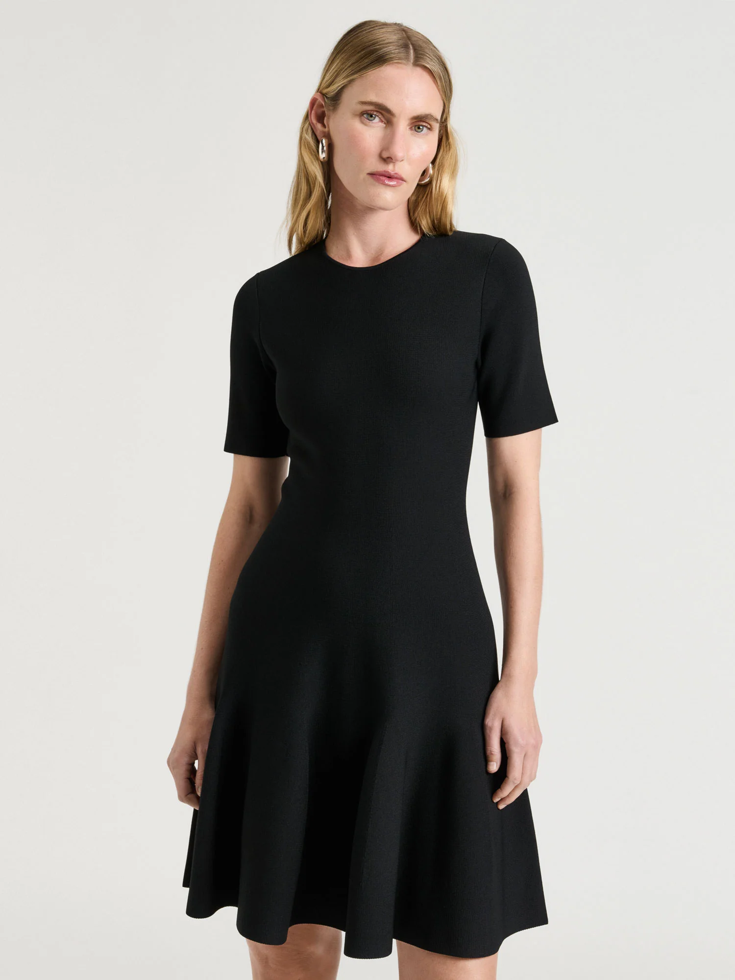 Milano Fluted Mini Dress - Image 2