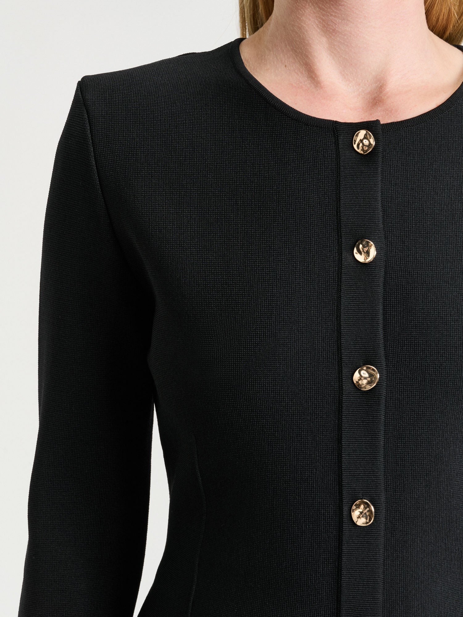 Milano Round Neck Jacket - Image 3