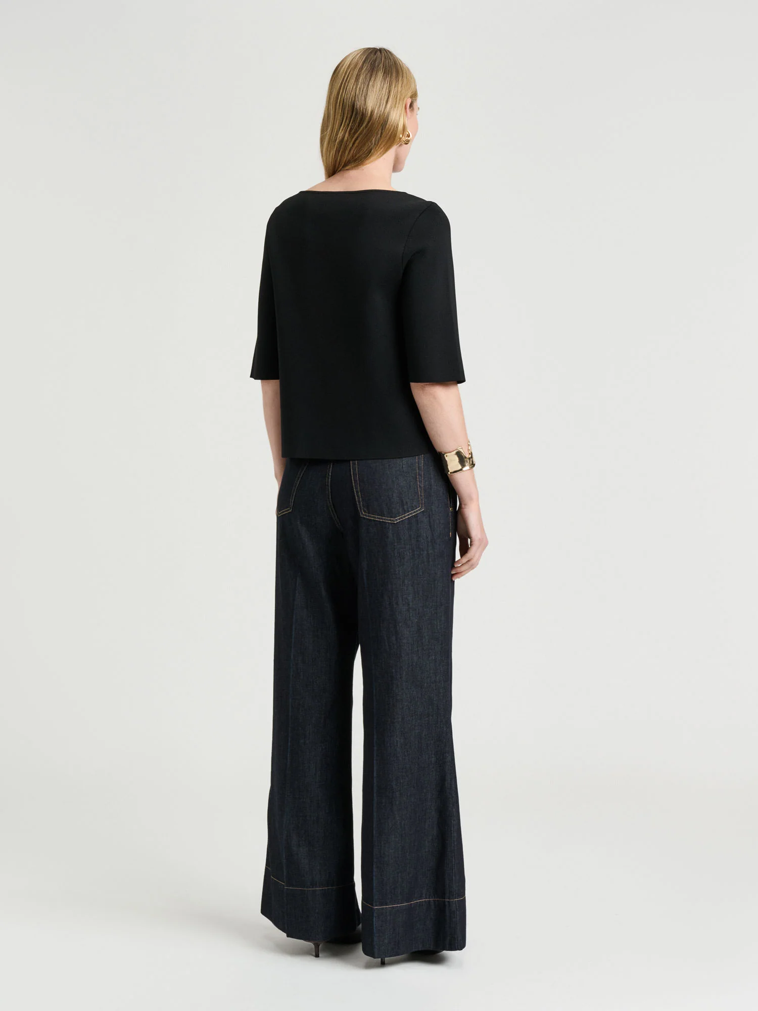 Milano Slash Neck Tee - Image 11