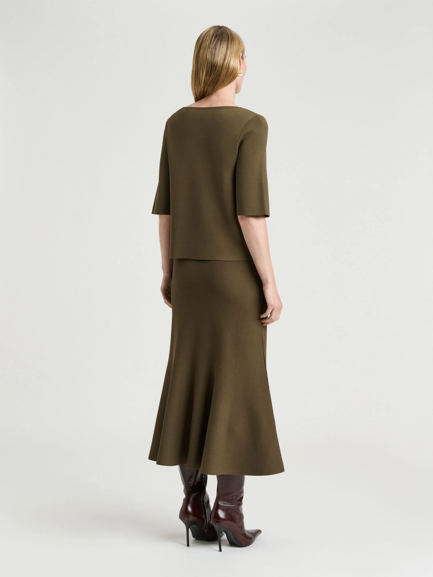 Milano Slash Neck Tee - Image 3