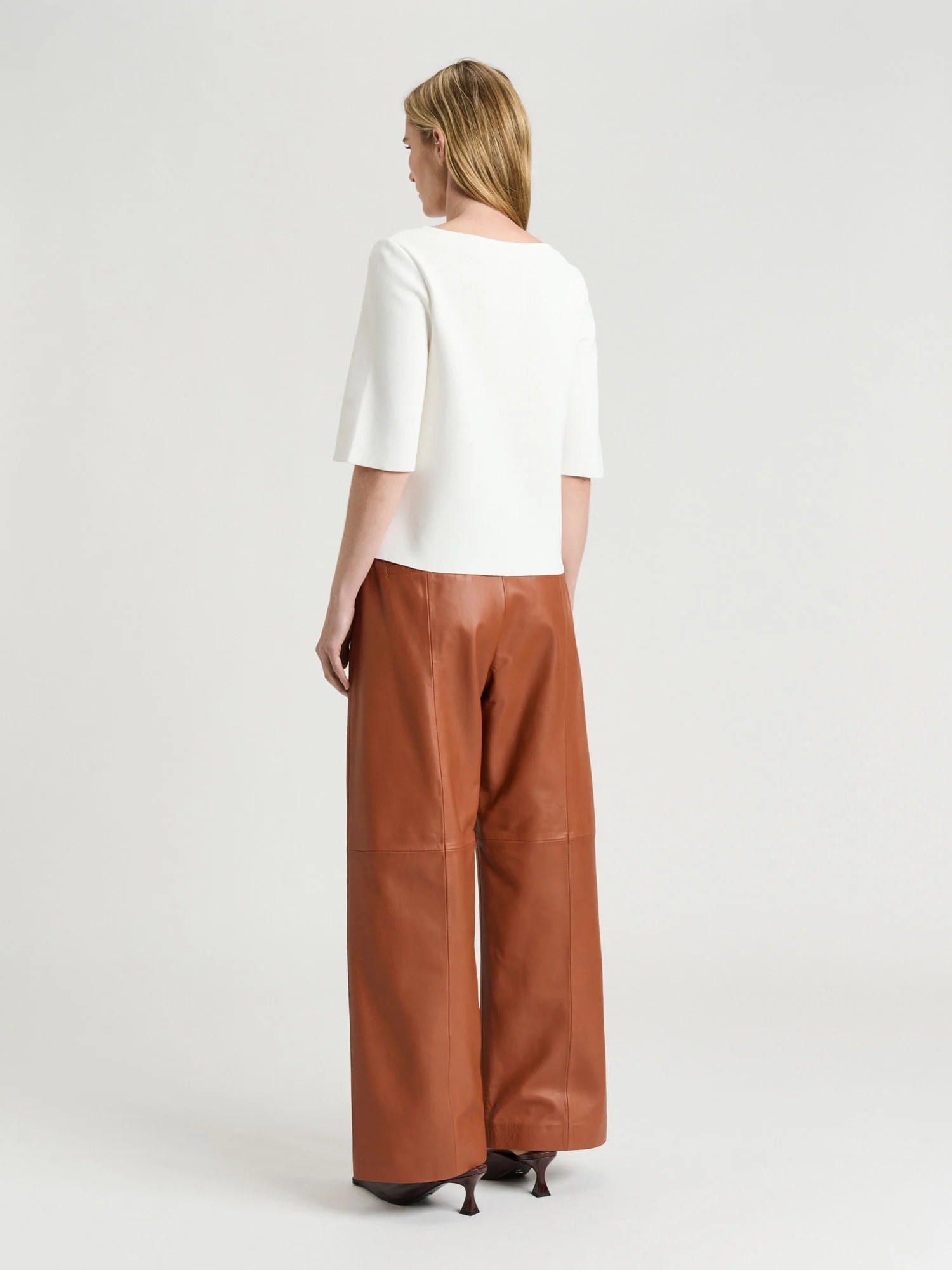 Milano Slash Neck Tee - Image 7