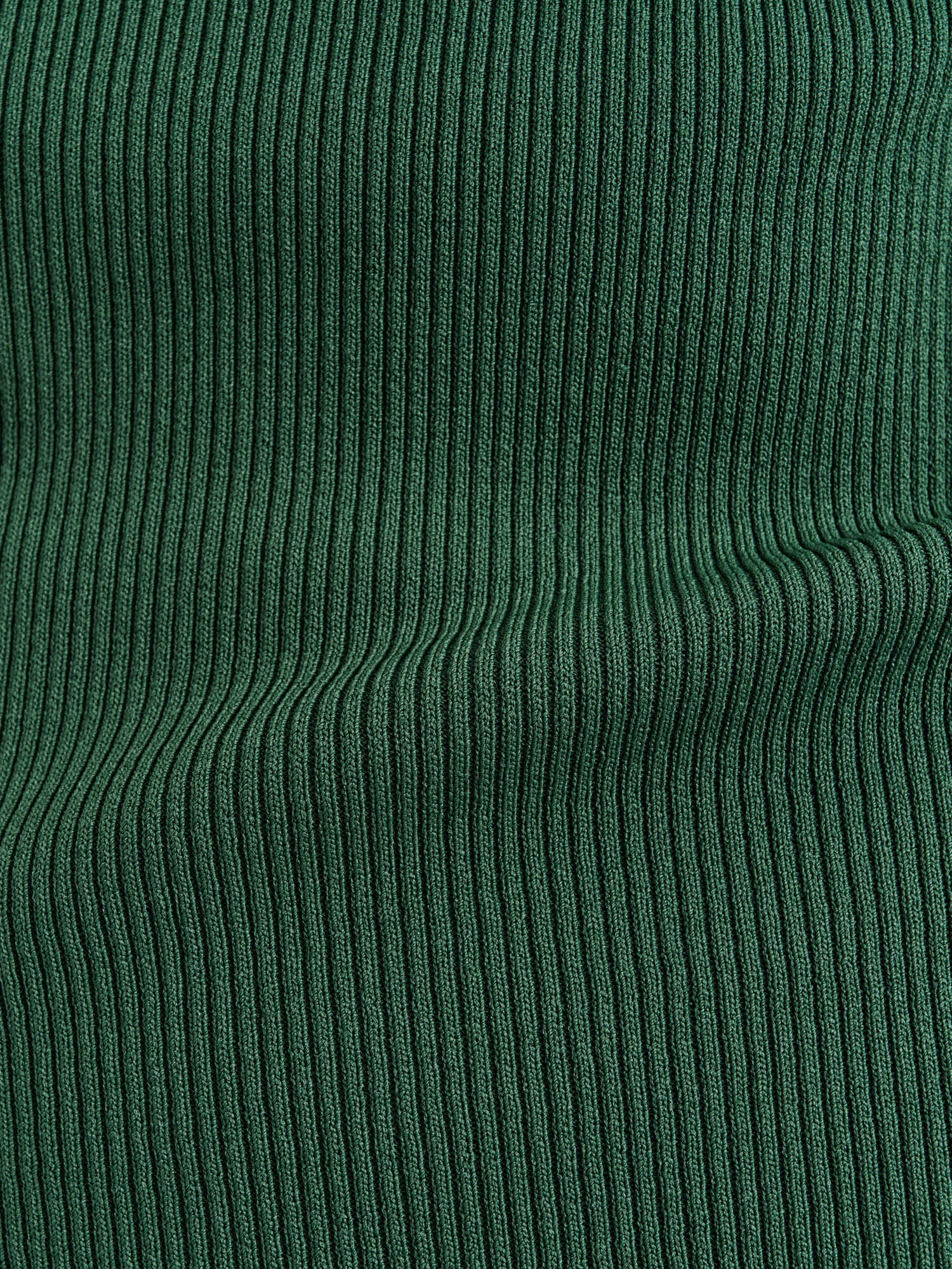 Ribbed Cap Sleeve Boat Neck Knit - Image 4
