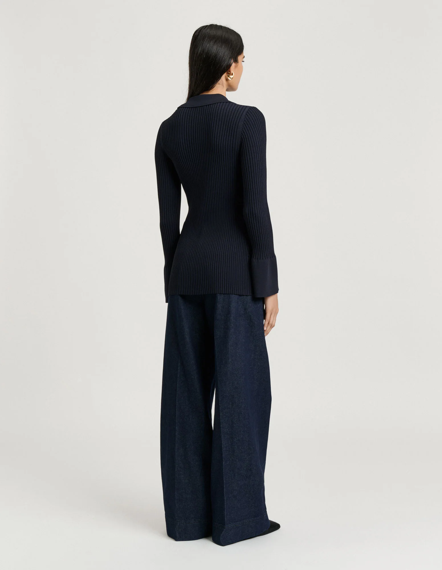 Ribbed Knit Shirt - Image 4