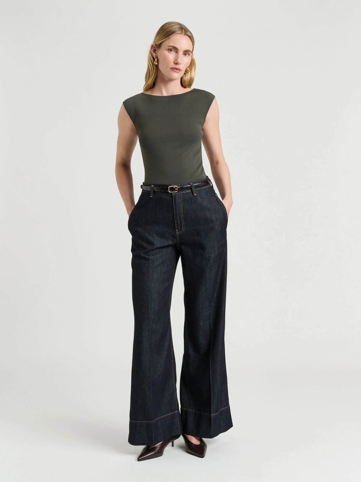 Slash Neck Knit - Image 2