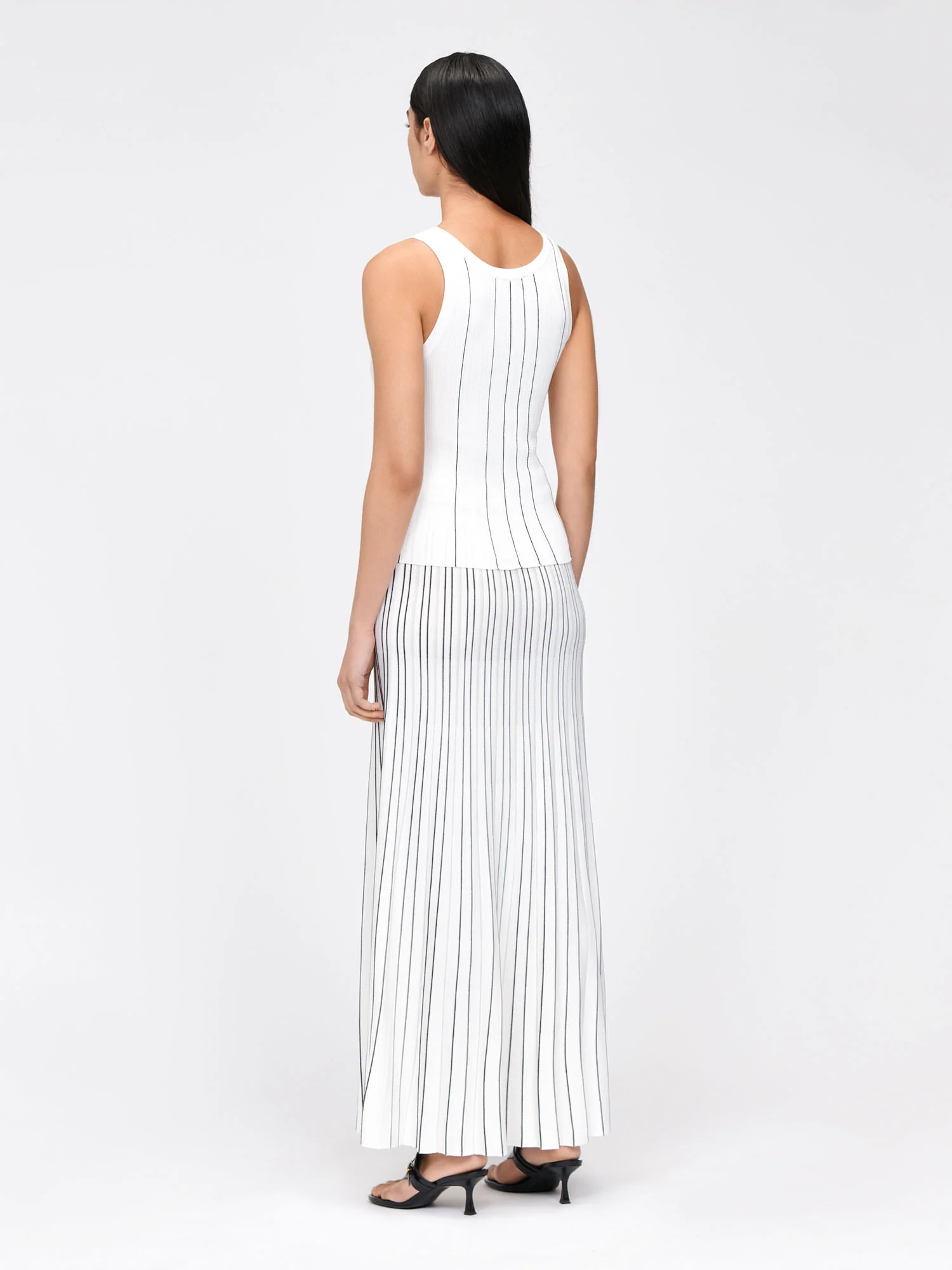 Stripe Rib Knit Tank - Image 3