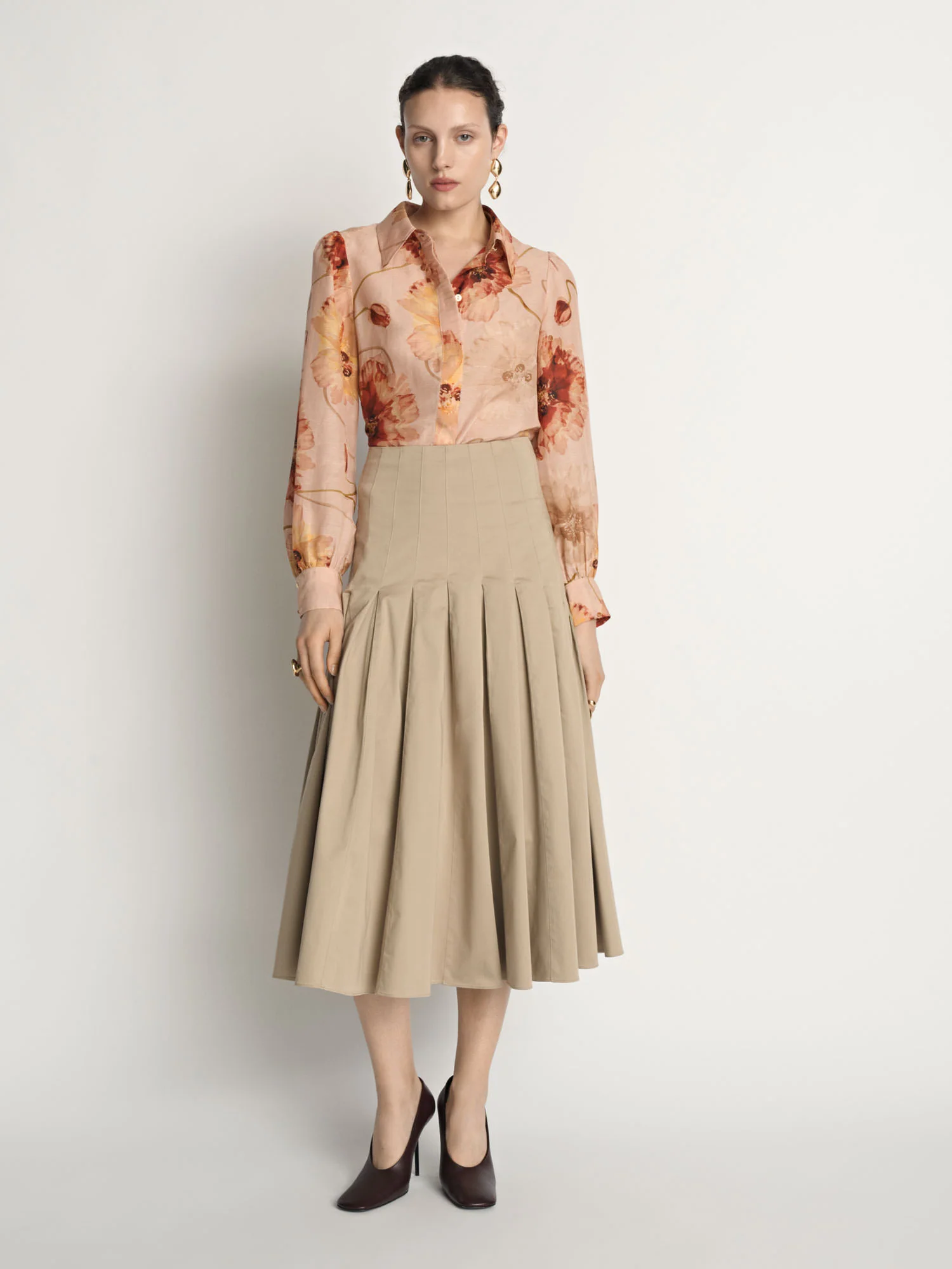 Whisper Poppy Blouse