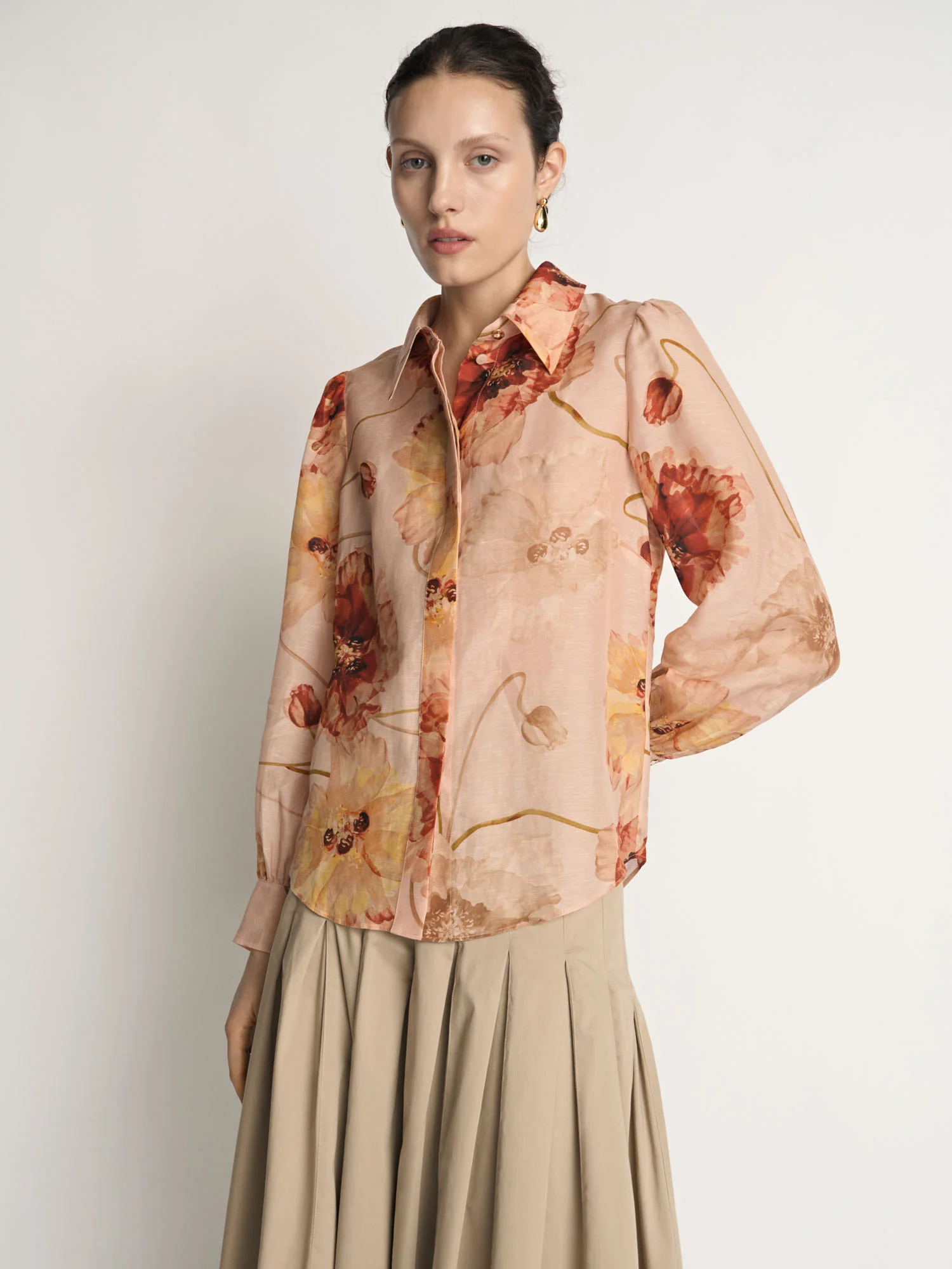 Whisper Poppy Blouse - Image 2