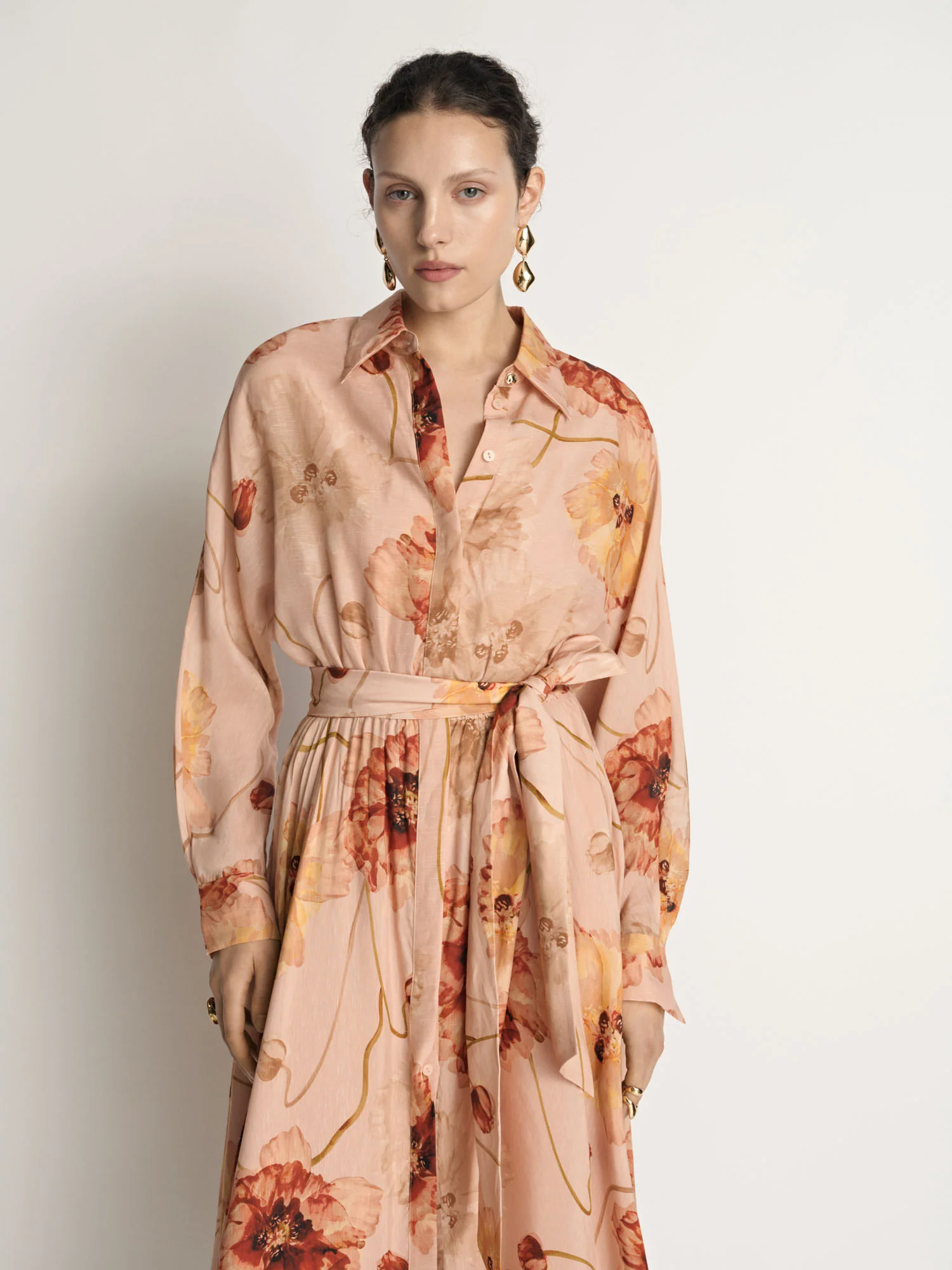 Whisper Poppy Shirtdress - Image 2