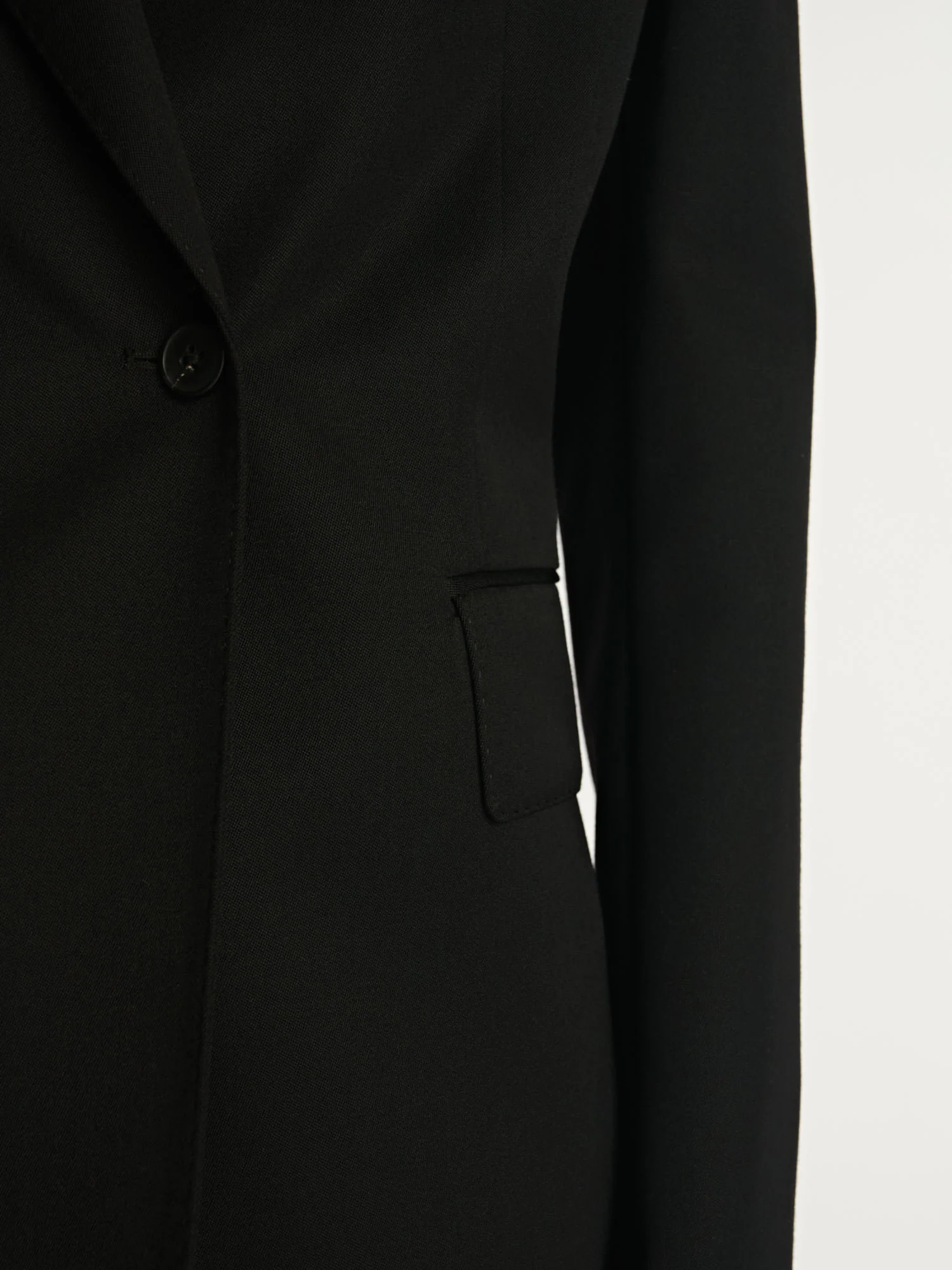 Wool Double Breasted Blazer - Image 3